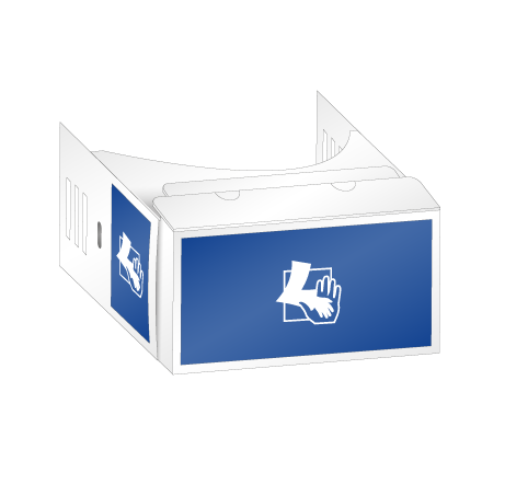 VR Cardboard | mit Aufkleber