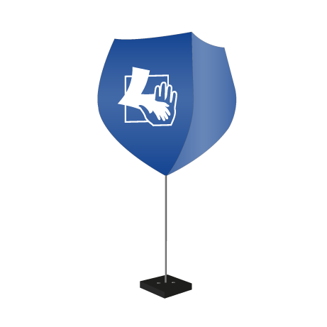 Beachflag Lampion