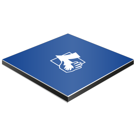 Aluverbundplatte 3 mm