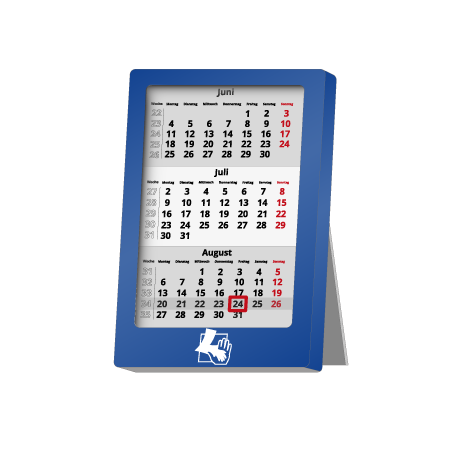 3-Monatskalender DATA - MINI - Zweijahreskalender